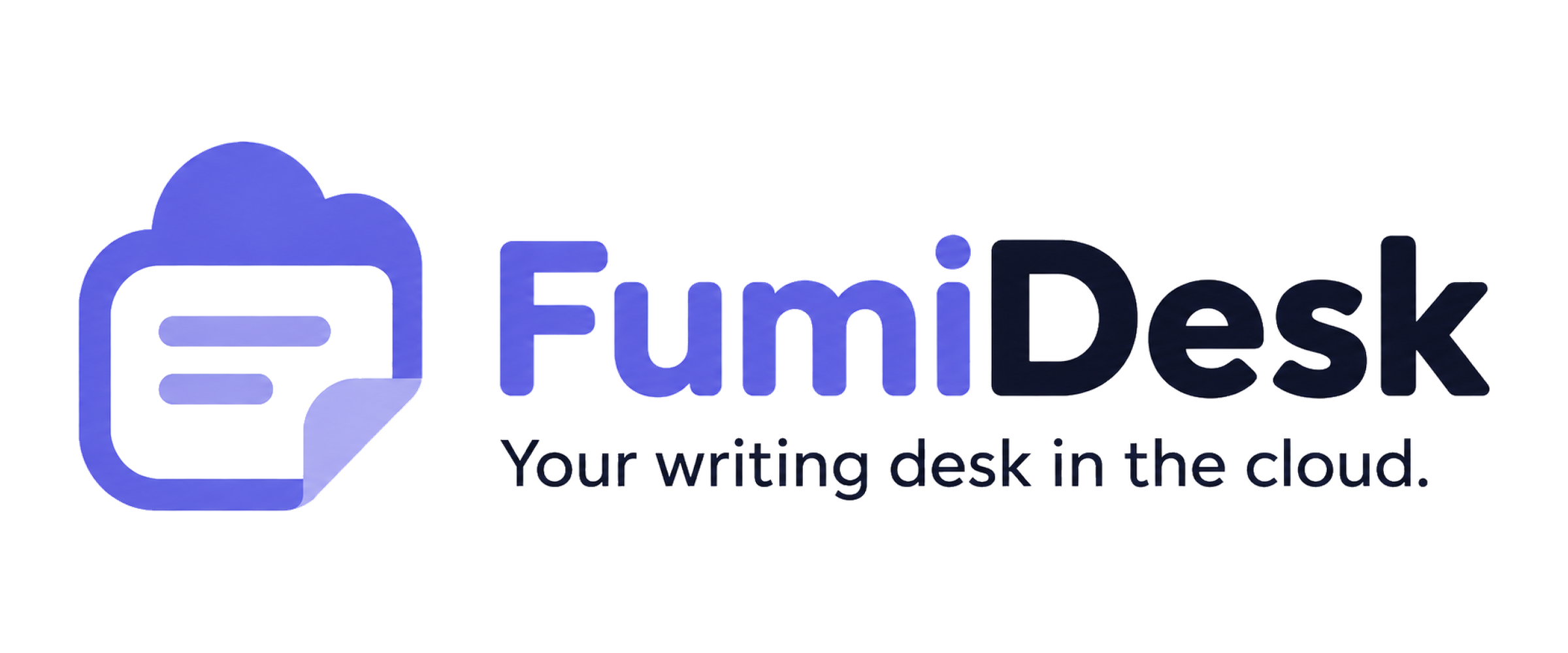 FumiDesk — Your writing desk in the cloud